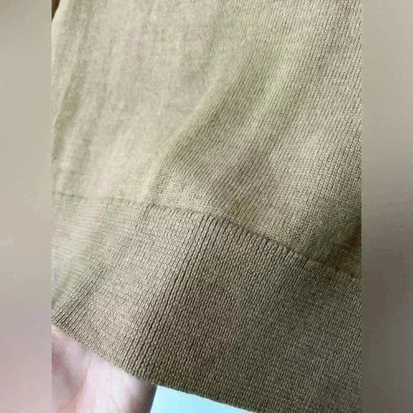 Wilfred Aritzia Womens Biege Cyprie Capsule Wardrobe Timeless  Wool Sweater XS - Picture 9 of 13